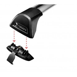 YAKIMA Whispbar Flush (lygiam stogui)